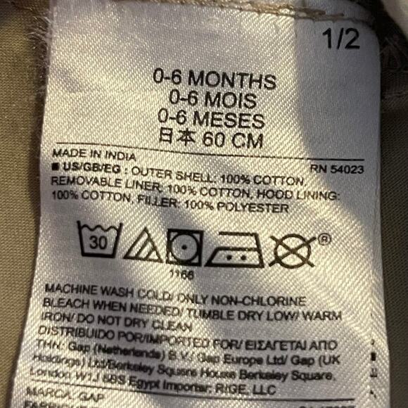 GAP Baby 02 Jackets 0 - 6 Months - Picture 6 of 11